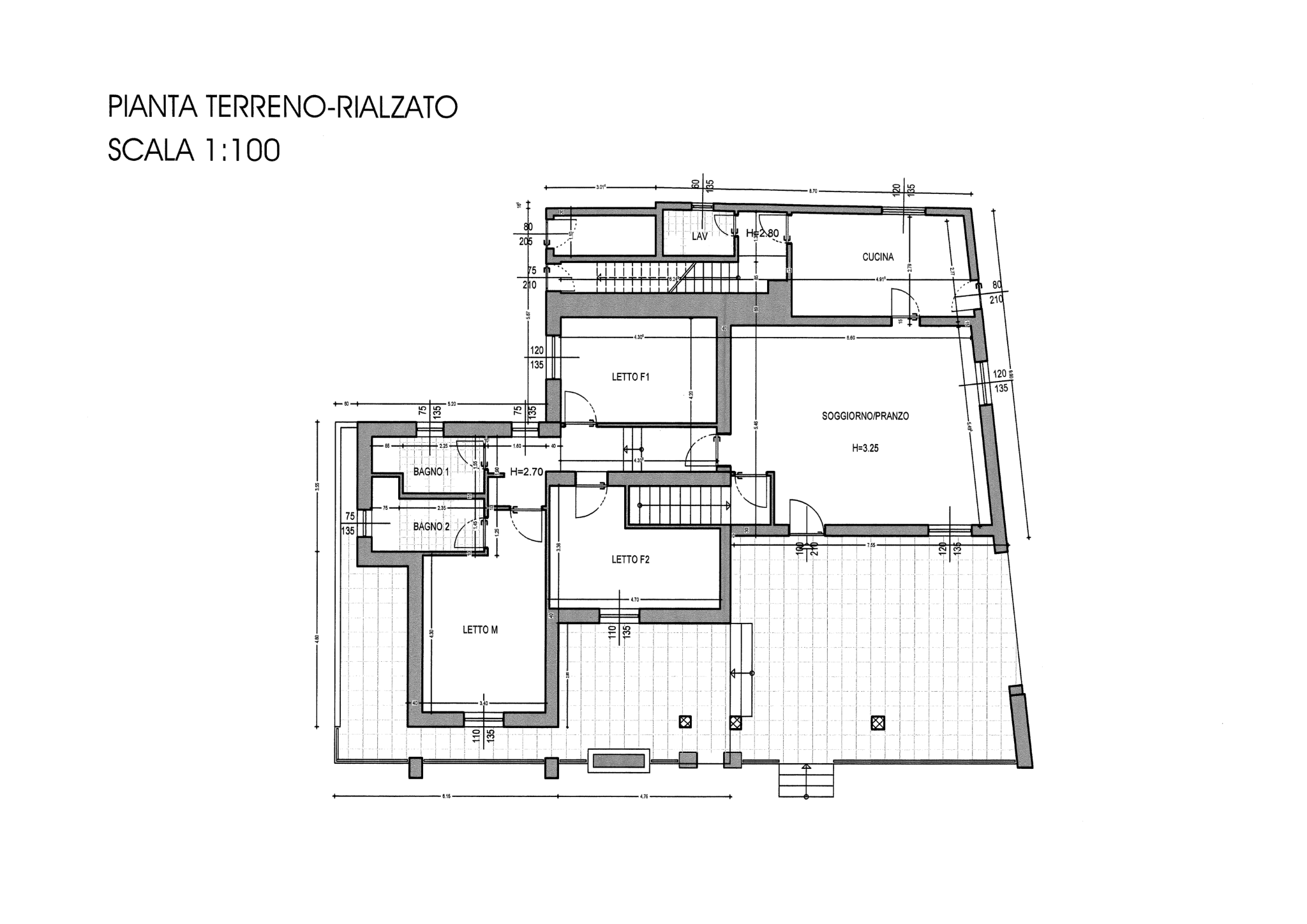 Planimetria Pozzo Caterina - floor 1